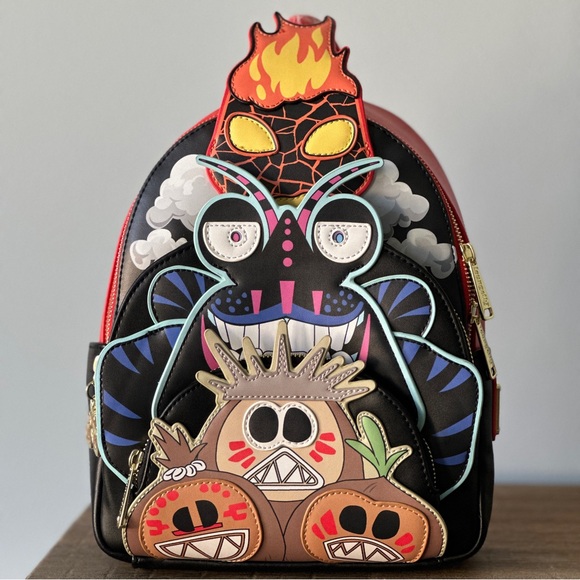 Loungefly Handbags - Sold-NWT EXCLUSIVE Loungefly Disney Moana Villains Trio Mini Backpack